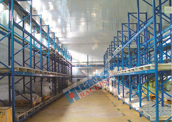 Blauwe het Regelbare Pallet Rekken 1000kg Pakhuisrek en Plank